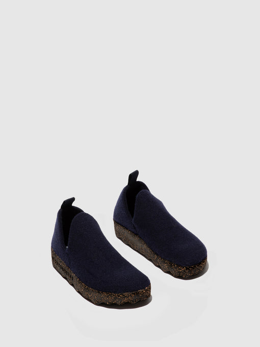 Asportuguesas City Kengät Navy - Miesten Slip-on Kengät ASPP018550FI Laivastonsininen